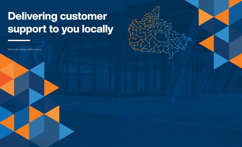 Delivering customer support to you locally