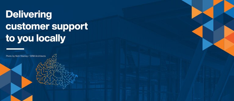 Delivering customer support to you locally
