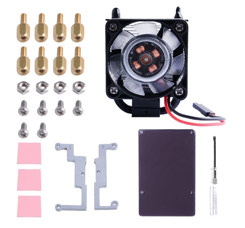 Infographic - Seeed Studio Black Warrior ICE Tower CPU Cooling Fan