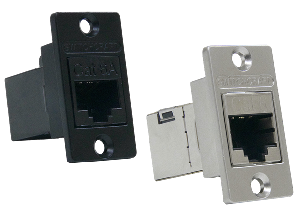 NH RJ45 Feedthru Narrow Panel Mount Connectors Switchcraft Mouser