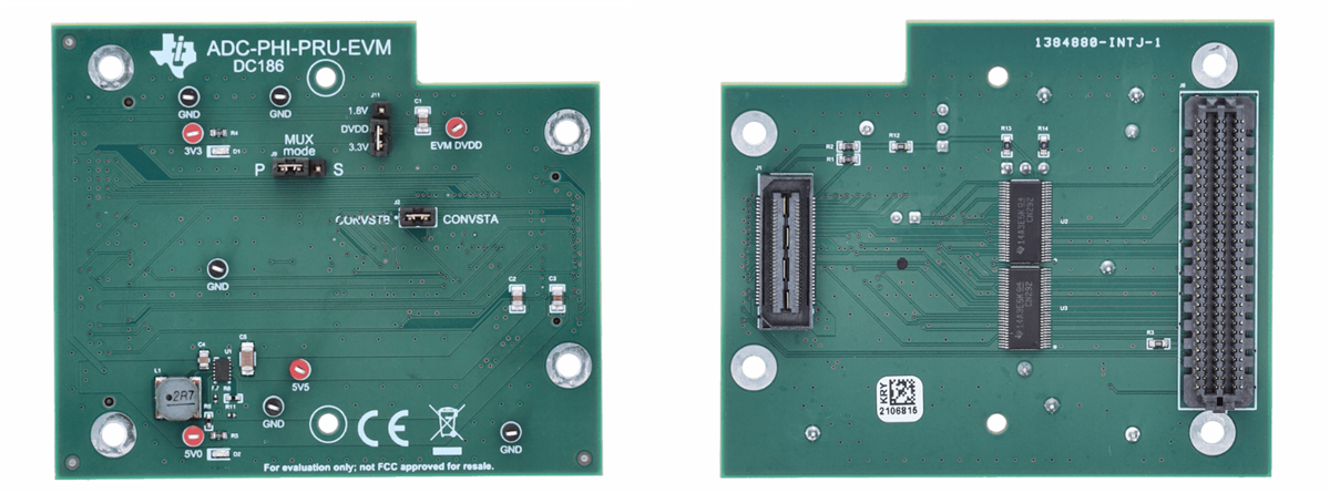 Texas Instruments ADC-PHI-PRU-EVM Adapter Card