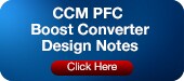 Notes de conception pour le convertisseur Boost PFC CCM
