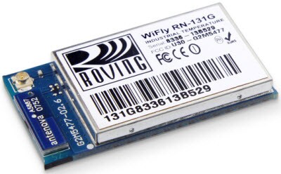 Cartes d'évaluation et modules LAN sans fil 802.11 b/g RN-131 Microchip