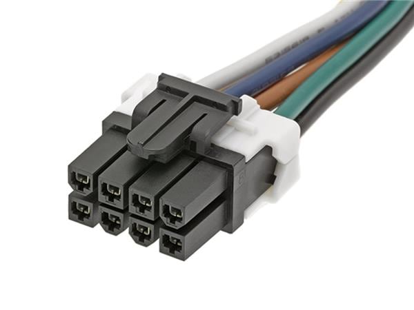 Pack of 2 DC Power Cords MICROFIT 10CKT CBL DR OVERMOLDED 1M BLK 245132-1010 Pack of 2 DC Power Cords MICROFIT 10CKT CBL DR OVERMOLDED 1M BLK 245132-1010