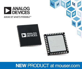 Mouser Electronics Now Stocking Analog Devices ADRF5545A RF Front End for Massive MIMO Designs