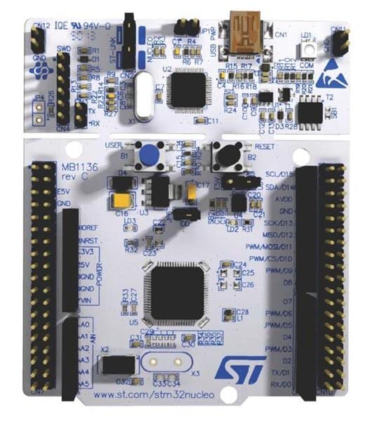 Nucleo f411re stmicroelectronics mouser canada