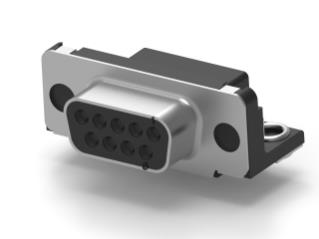 TE Connectivity D-Sub Standard Connectors DSUB E09P V/MNT, Pack of 10 TE Connectivity D-Sub Standard Connectors DSUB E09P V/MNT, Pack of 10